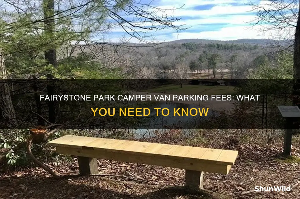 how much to park camper van at fairystone park