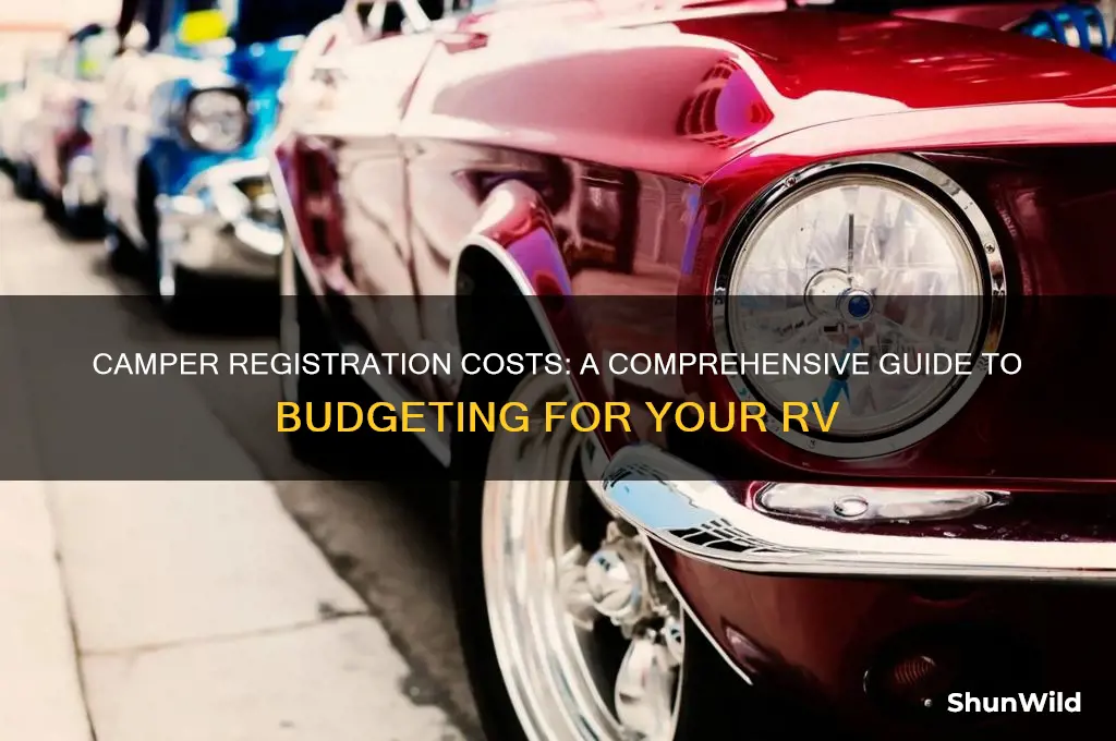 how much to register a camper
