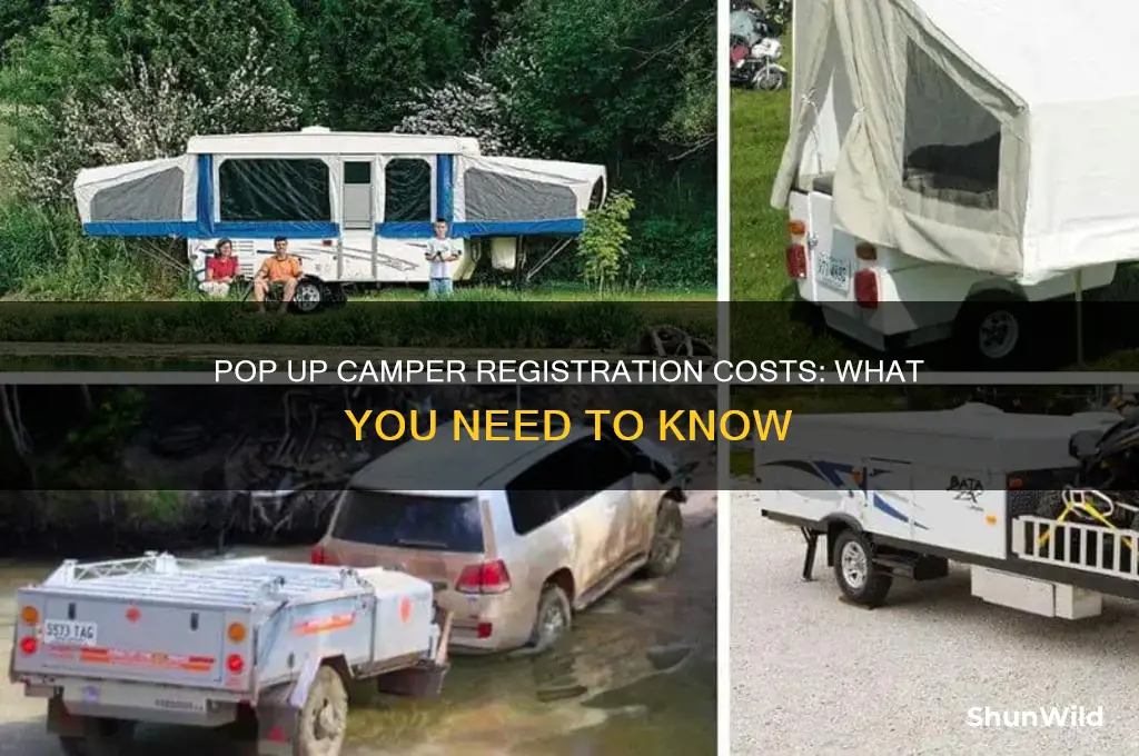 how much to register a pop up camper