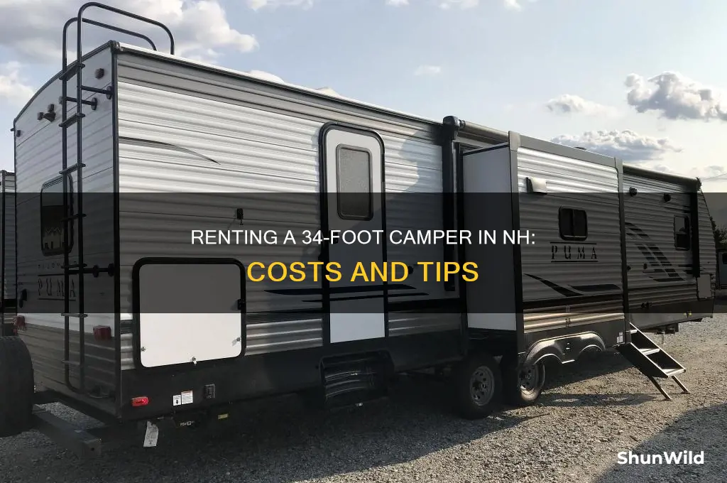 how much to rent a 34 foot camper nh