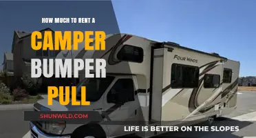 Affordable Camper Bumper Pull Rental Costs: What to Expect