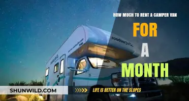 Monthly Camper Van Rental Costs: Budgeting for Your Adventure