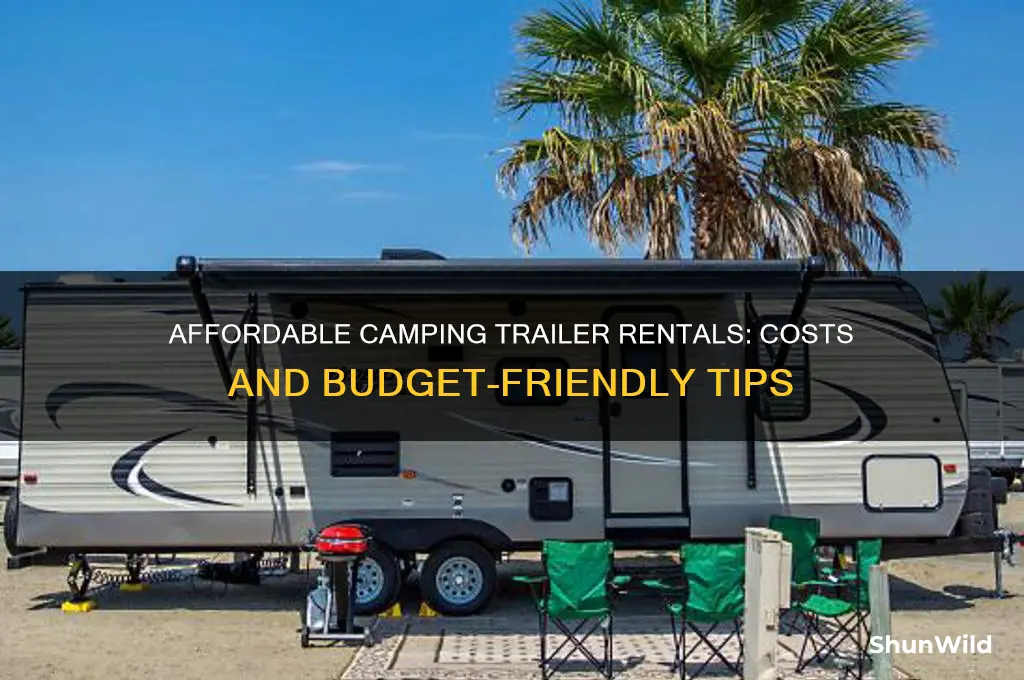 how much to rent a camping trailer