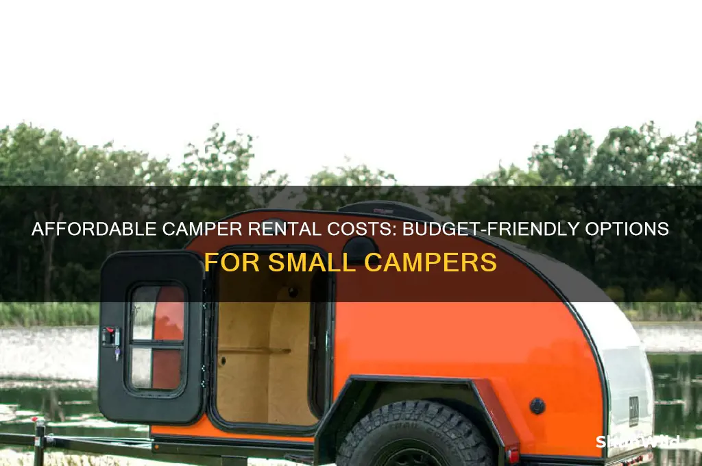 how much to rent a small camper