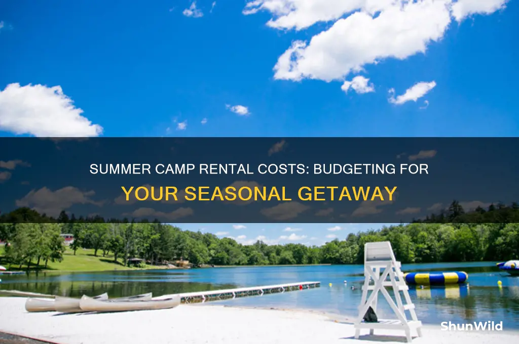 how much to rent a summer camp