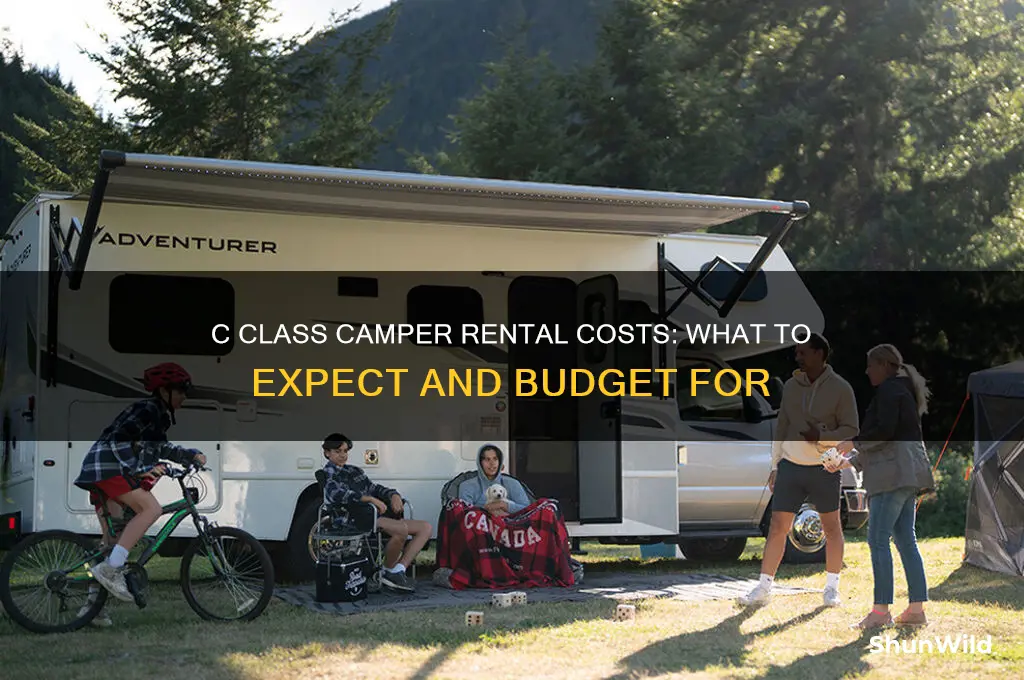 how much to rent an c class camper