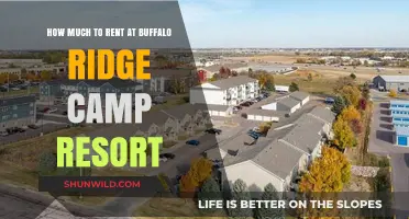 Buffalo Ridge Camp Resort Rental Costs: What to Expect