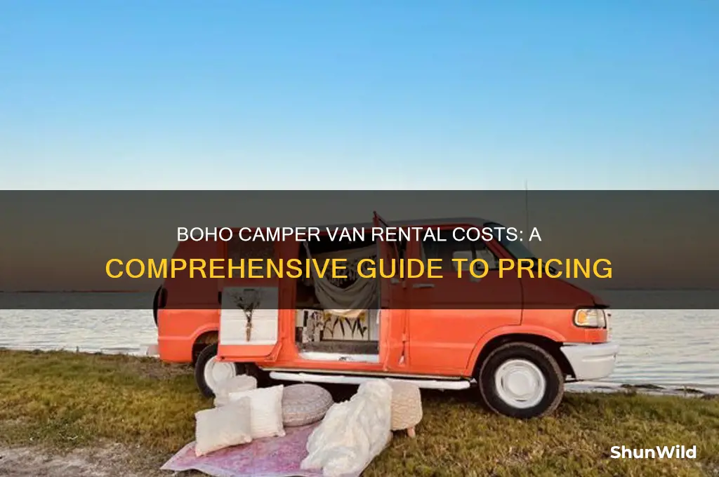 how much to rent boho camper van