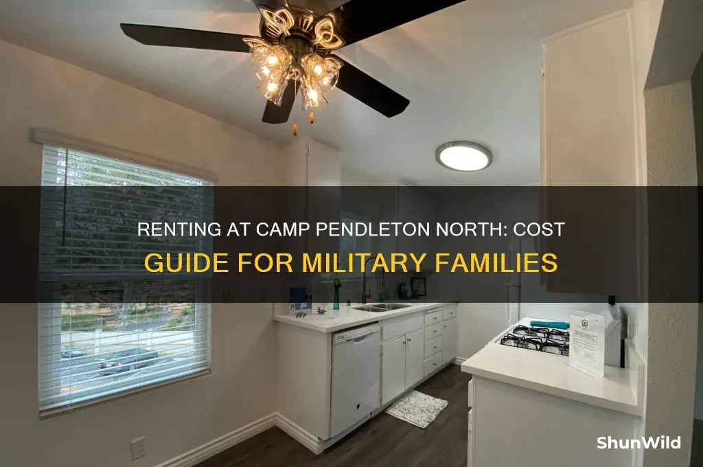 how much to rent in camp pendleton noryh