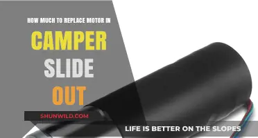 Camper Slide-Out Motor Replacement Cost: What to Expect