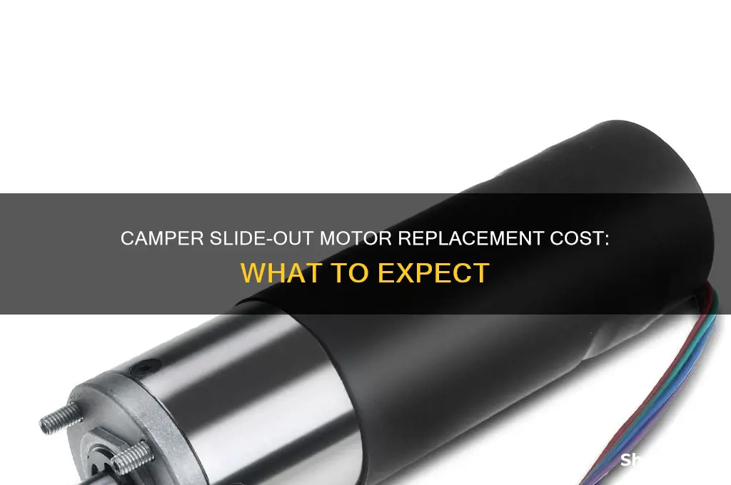 how much to replace motor in camper slide out