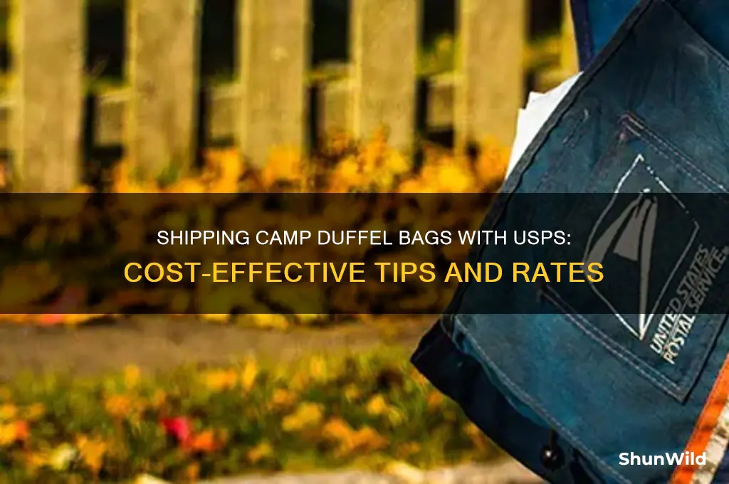 how much to send camp duffel via usps