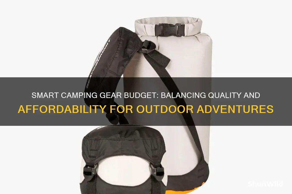 how much to spend on camping gear