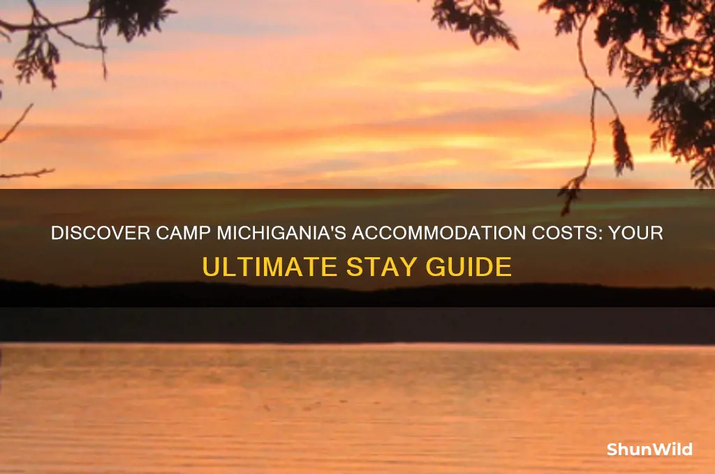how much to stay at camp michigania