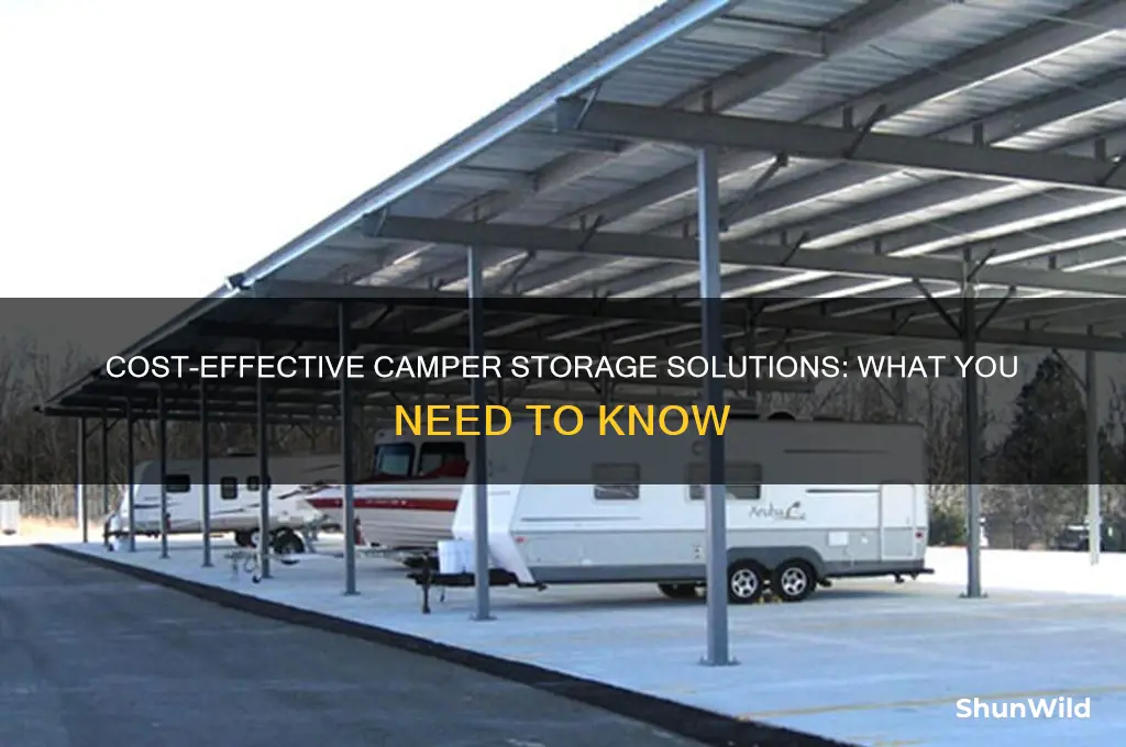 how much to store a camper