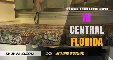 Central Florida Popup Camper Storage Costs: What to Expect