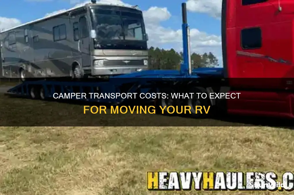 how much to transport a camper