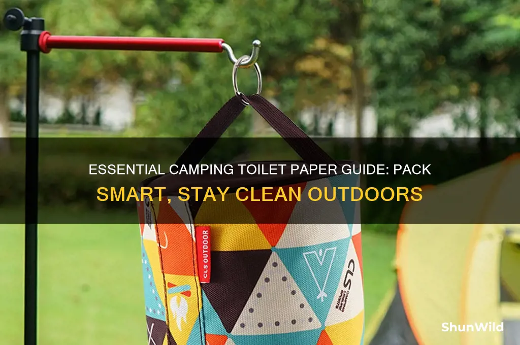 how much toilet paper for camping