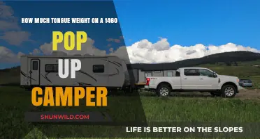 Optimal Tongue Weight for a 1460 Pop Up Camper: A Guide