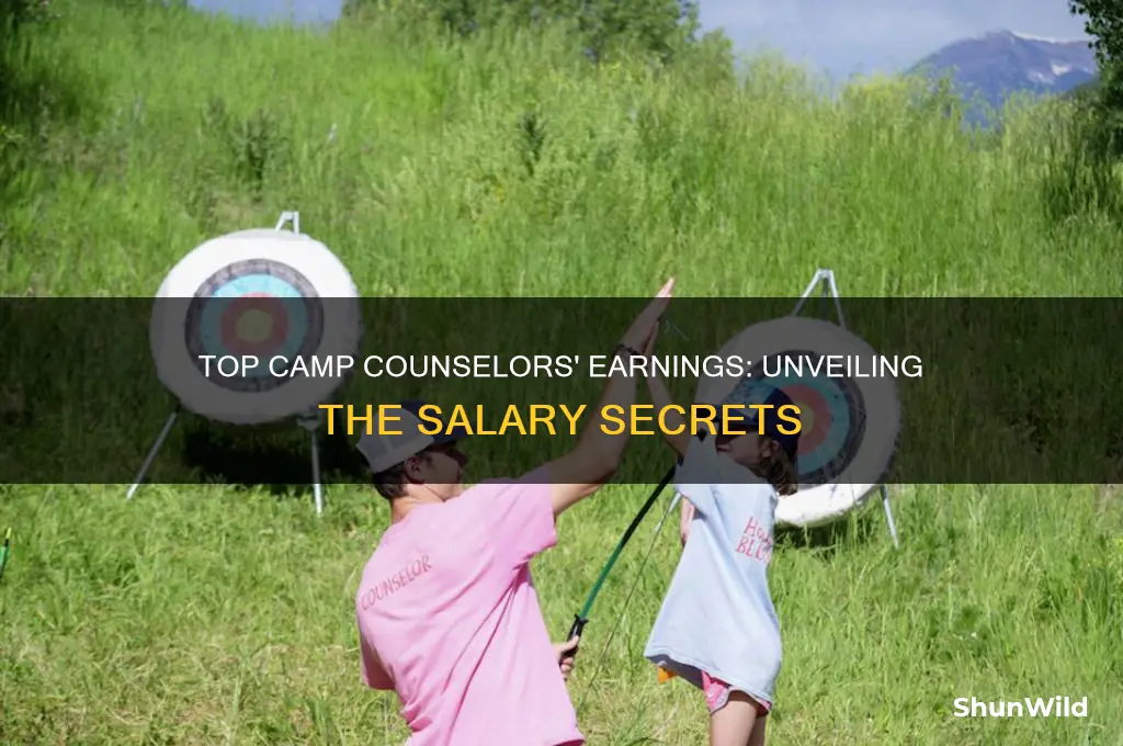 how much top camp couselors