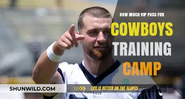 Cowboys Training Camp VIP Pass Prices: What You Need to Know