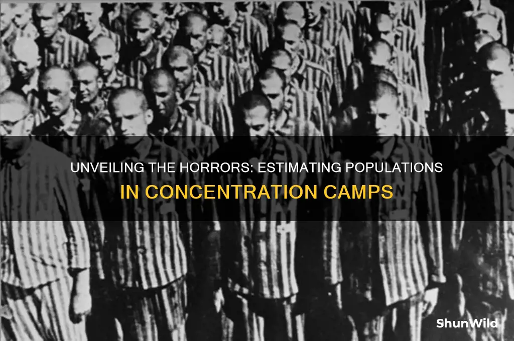 how much was thare in the concentration camps