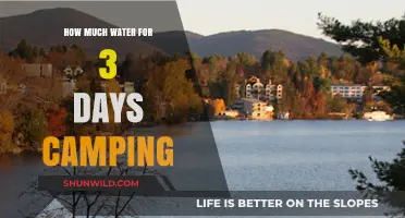 Essential Camping Hydration Guide: Water Needs for a 3-Day Adventure