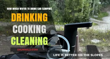 Car Camping Water Guide: Drinking, Cooking, and Cleaning Essentials