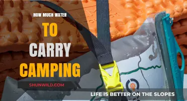 Essential Camping Hydration: How Much Water to Pack for Your Trip