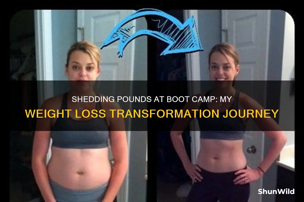 how much weight did you lose at boot camp
