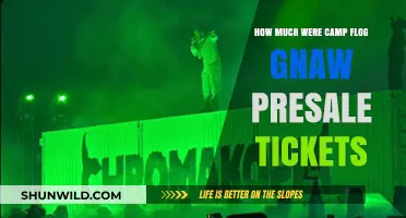 Camp Flog Gnaw Presale Ticket Prices: What You Need to Know