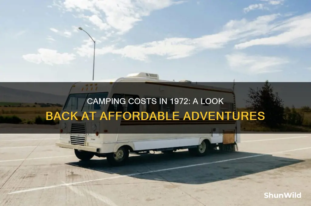 how much were camping fees in 1972