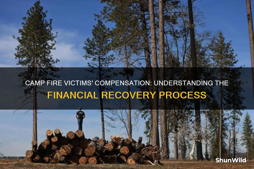 how much will camp fire victims get