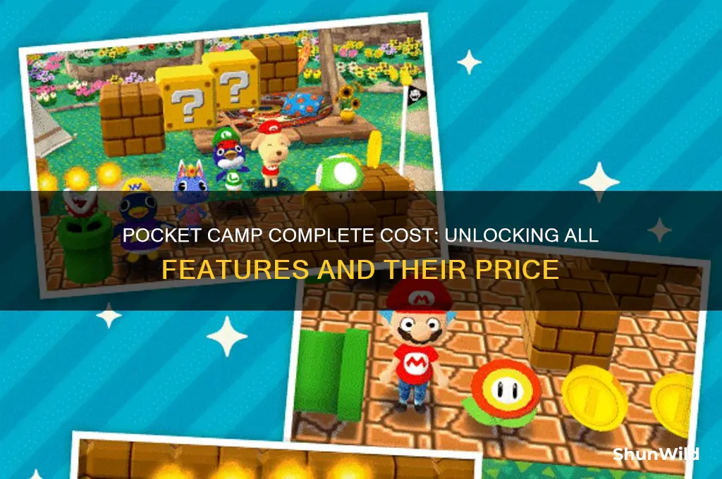 how much will pocket camp complete cost