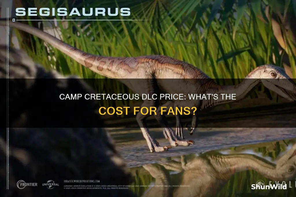 how much will the camp cretaceous dlc cost
