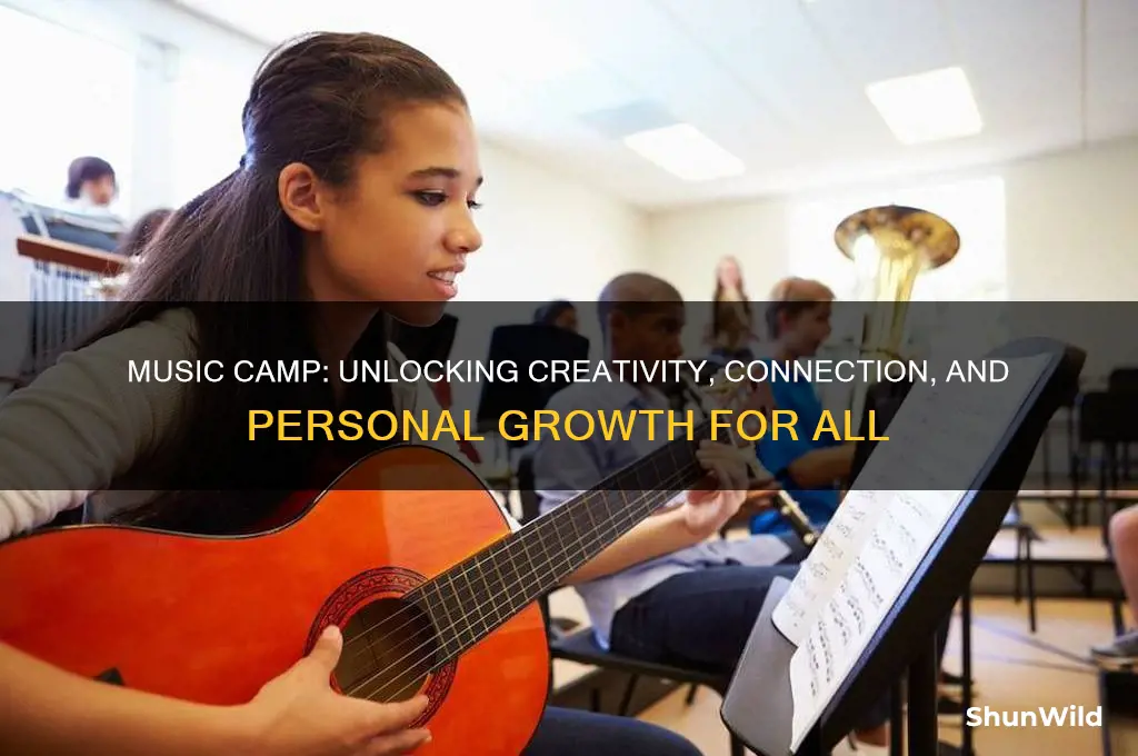 how music camp benefits people
