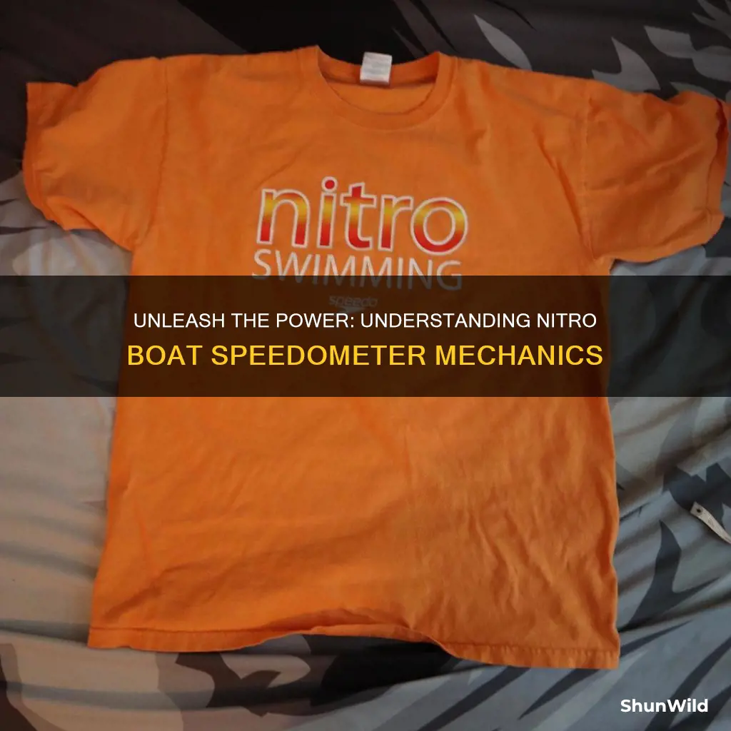 how nitro boat speedometer works