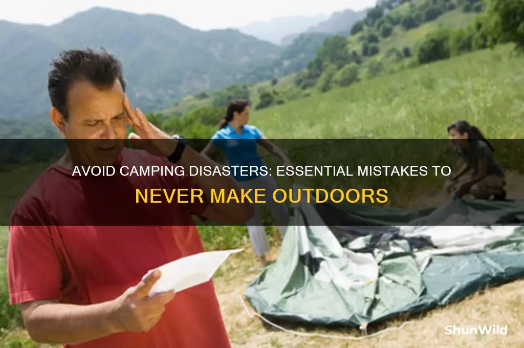 how not to camp