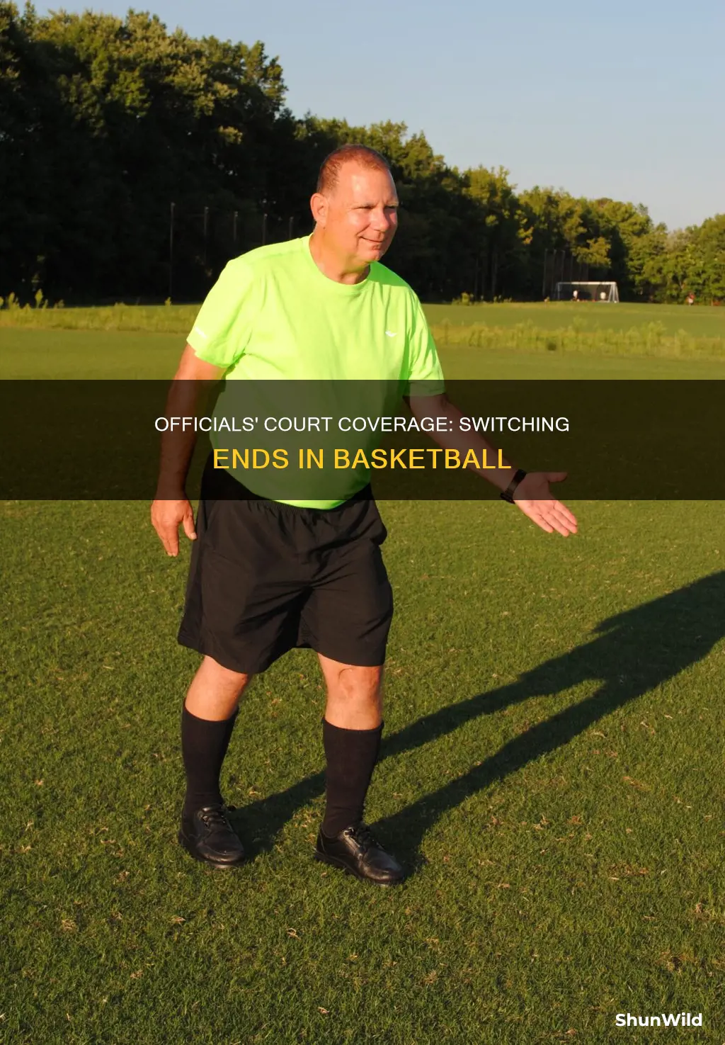 how officials switch ends basketball