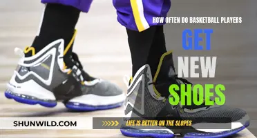 Basketball Players' Shoe Change: How Often?