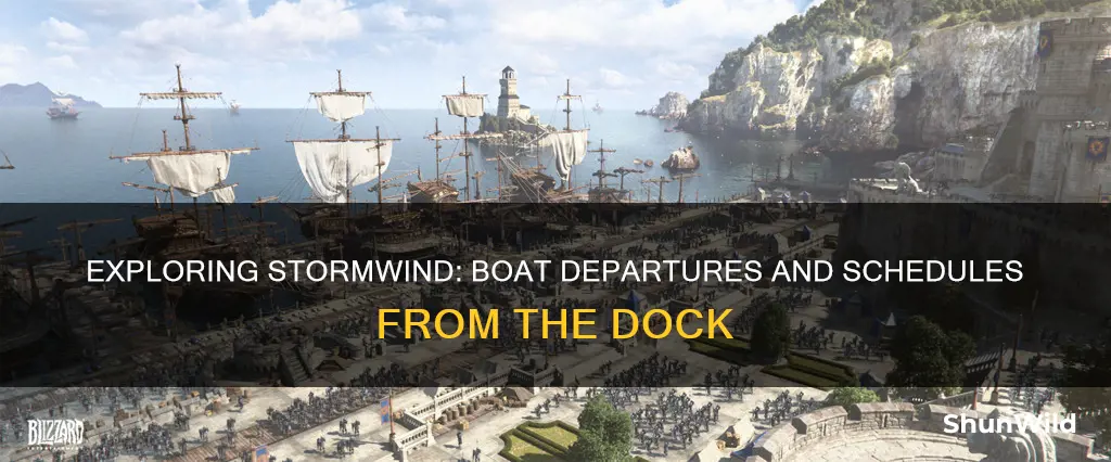 how often do boat leave dock from stormwind