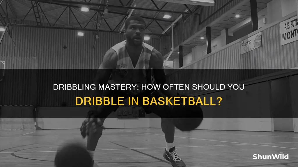 how often do you have to dribble in basketball