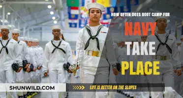 Navy Boot Camp Frequency: How Often Does Training Occur?