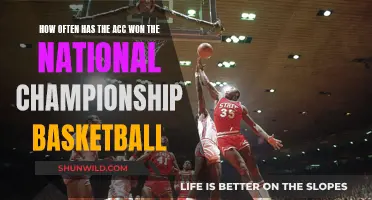 The ACC's Performance in National Championship Basketball