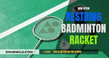 When to Restring Your Badminton Racket?