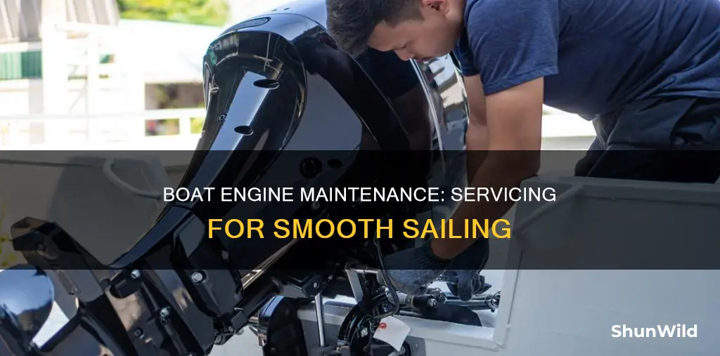 how often should do the engine service for boat