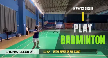 Badminton: How Frequently Should You Play?