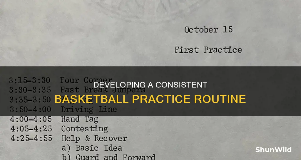 how often should i practice basketball