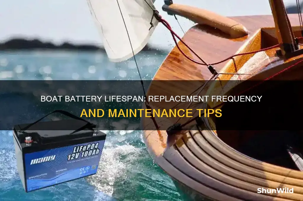 how often should you replace a boat battery