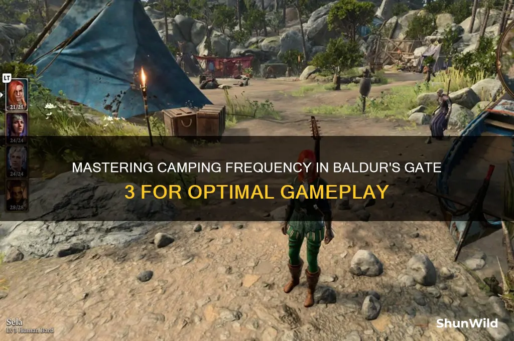 how often to camp bg3